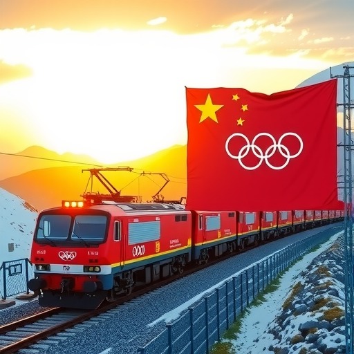中欧班列助力“中国制造”荣登奥运赛场