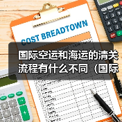 国际空运和海运的清关流程有什么不同(国际空运干货知识分享)(图3) 国际空运和海运的清关流程有什么不同(国际空运干货知识分享)(图3)