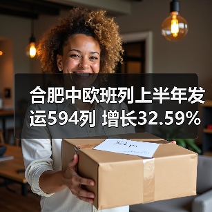 合肥中欧班列上半年发运594列 增长32.59%