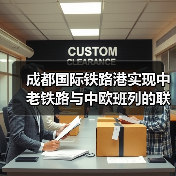 成都国际铁路港实现中老铁路与中欧班列的联线贯通(图3) 成都国际铁路港实现中老铁路与中欧班列的联线贯通(图3)