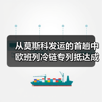 从莫斯科发运的首趟中欧班列冷链专列抵达成都 从莫斯科发运的首趟中欧班列冷链专列抵达成都