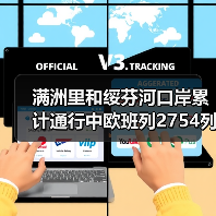 满洲里和绥芬河口岸累计通行中欧班列2754列 均创历史新高(图2) 满洲里和绥芬河口岸累计通行中欧班列2754列 均创历史新高(图2)