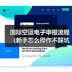 国际空运电子申报流程(新手怎么操作不踩坑)(图3) 国际空运电子申报流程(新手怎么操作不踩坑)(图3)