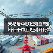 天马号中欧班列武威到塔什干中亚班列开行常态化(图2) 天马号中欧班列武威到塔什干中亚班列开行常态化(图2)