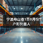 宁波舟山港1至8月份生产形势喜人（图3）