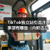 TikTok独立站引流注意事项有哪些（内附选品的四个重要维度）