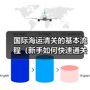 国际海运清关的基本流程(新手如何快速通关)(图1) 国际海运清关的基本流程(新手如何快速通关)(图1)