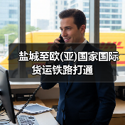 盐城至欧(亚)国家国际货运铁路打通