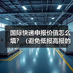 国际快递申报价值怎么填？（避免低报高报的实用技巧）（图4）