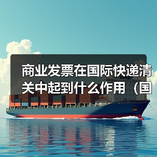 商业发票在国际快递清关中起到什么作用(国际快递干货知识分享)(图2) 商业发票在国际快递清关中起到什么作用(国际快递干货知识分享)(图2)