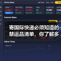 寄国际快递必须知道的禁运品清单，你了解多少?（国际快递干货知识分享）（图3）