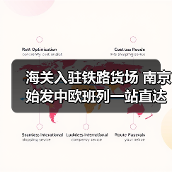 海关入驻铁路货场 南京始发中欧班列一站直达(图3) 海关入驻铁路货场 南京始发中欧班列一站直达(图3)