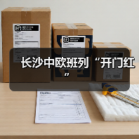 长沙中欧班列“开门红”(图4) 长沙中欧班列“开门红”(图4)