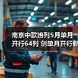 南京中欧班列5月单月开行64列 创单月开行新高