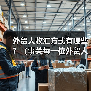 外贸人收汇方式有哪些？（事关每一位外贸人的钱袋子）