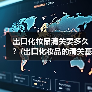 出口化妆品清关要多久?(出口化妆品的清关基本流程)(图1) 出口化妆品清关要多久?(出口化妆品的清关基本流程)(图1)