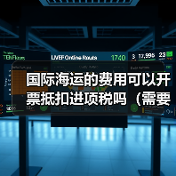 国际海运的费用可以开票抵扣进项税吗(需要哪些凭证)(图4) 国际海运的费用可以开票抵扣进项税吗(需要哪些凭证)(图4)