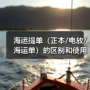海运提单(正本/电放/海运单)的区别和使用场景(国际海运干货知识分享)(图3) 海运提单(正本/电放/海运单)的区别和使用场景(国际海运干货知识分享)(图3)