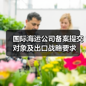 国际海运公司备案提交对象及出口战略要求(图2) 国际海运公司备案提交对象及出口战略要求(图2)