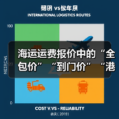 海运运费报价中的“全包价”“到门价”“港到港价”区别（国际海运干货知识分享）（图3）