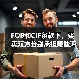 FOB和CIF条款下,买卖双方分别承担哪些海运费用(国际海运干货知识分享)(图1) FOB和CIF条款下,买卖双方分别承担哪些海运费用(国际海运干货知识分享)(图1)