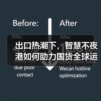 出口热潮下,智慧不夜港如何助力国货全球运输?(图4) 出口热潮下,智慧不夜港如何助力国货全球运输?(图4)