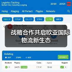 战略合作共启欧亚国际物流新生态(图3) 战略合作共启欧亚国际物流新生态(图3)