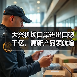 大兴机场口岸进出口破千亿，高新产品领航增长