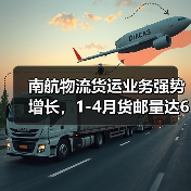 南航物流货运业务强势增长,1-4月货邮量达60万吨,如何实现?(图2) 南航物流货运业务强势增长,1-4月货邮量达60万吨,如何实现?(图2)