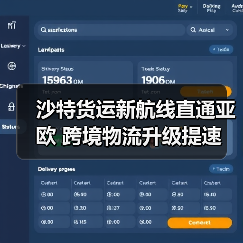 沙特货运新航线直通亚欧 跨境物流升级提速