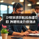 沙特货运新航线直通亚欧 跨境物流升级提速(图2) 沙特货运新航线直通亚欧 跨境物流升级提速(图2)
