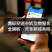 国际空运中转货物报关全解析:需重新报关吗?(图4) 国际空运中转货物报关全解析:需重新报关吗?(图4)