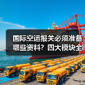 国际空运报关必须准备哪些资料?四大模块全解析(图2) 国际空运报关必须准备哪些资料?四大模块全解析(图2)
