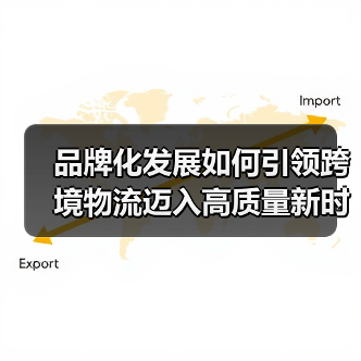 品牌化发展如何引领跨境物流迈入高质量新时代？