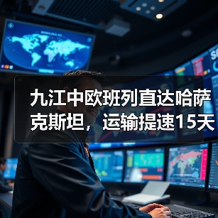 九江中欧班列直达哈萨克斯坦,运输提速15天如何实现?(图3) 九江中欧班列直达哈萨克斯坦,运输提速15天如何实现?(图3)