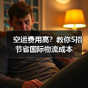空运费用高？教你5招节省国际物流成本（图1）