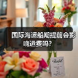 国际海运船期提前会影响运费吗?(图1) 国际海运船期提前会影响运费吗?(图1)