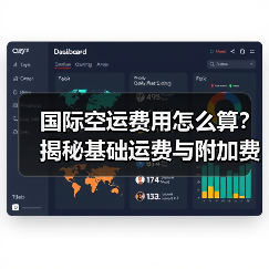 国际空运费用怎么算?揭秘基础运费与附加费组成(图1) 国际空运费用怎么算?揭秘基础运费与附加费组成(图1)