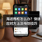海运甩柜怎么办？快速应对方法及预防技巧（图4）