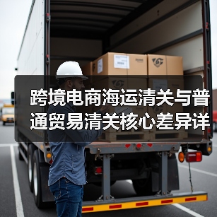 跨境电商海运清关与普通贸易清关核心差异详解:流程、风险与适用场景(图2) 跨境电商海运清关与普通贸易清关核心差异详解:流程、风险与适用场景(图2)