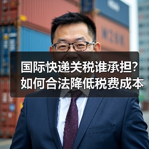 国际快递关税谁承担？如何合法降低税费成本（图1）