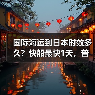 国际海运到日本时效多久?快船最快1天,普通7-15天(图1) 国际海运到日本时效多久?快船最快1天,普通7-15天(图1)