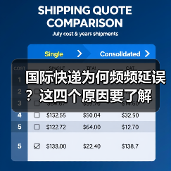 国际快递为何频频延误？这四个原因要了解（图3）
