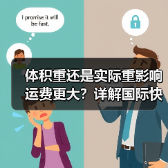 体积重还是实际重影响运费更大?详解国际快递计费核心(图2) 体积重还是实际重影响运费更大?详解国际快递计费核心(图2)