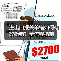 进出口报关单错如何修改撤销?全流程指南(图3) 进出口报关单错如何修改撤销?全流程指南(图3)