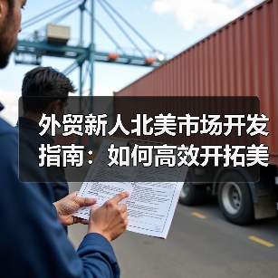 外贸新人北美市场开发指南:如何高效开拓美加客户?(图1) 外贸新人北美市场开发指南:如何高效开拓美加客户?(图1)