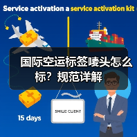 国际空运标签唛头怎么标?规范详解(图2) 国际空运标签唛头怎么标?规范详解(图2)