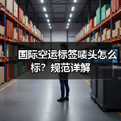 国际空运标签唛头怎么标?规范详解(图3) 国际空运标签唛头怎么标?规范详解(图3)