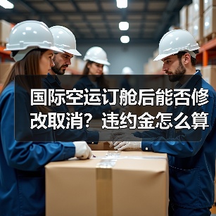 国际空运订舱后能否修改取消?违约金怎么算(图1) 国际空运订舱后能否修改取消?违约金怎么算(图1)