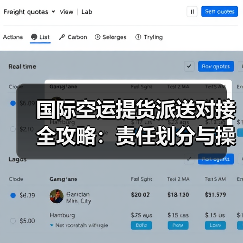 国际空运提货派送对接全攻略:责任划分与操作要点详解(图1) 国际空运提货派送对接全攻略:责任划分与操作要点详解(图1)